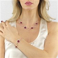 Bracciale Boccadamo Donna in Bronzo Zircone XBR954RS - XBR954RS